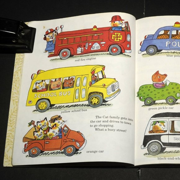 Vintage Richard Scarry Little Golden Book 'Best Little Word Book Ever!' 1992 - Picture 7 of 12